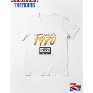 Funny 70S Disco Party Retro Seventies Halloween Tshirt Essential Classic